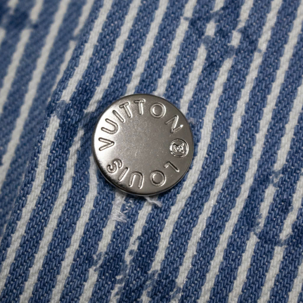 Sơ Mi Louis Vuitton Blue Denim (mới)