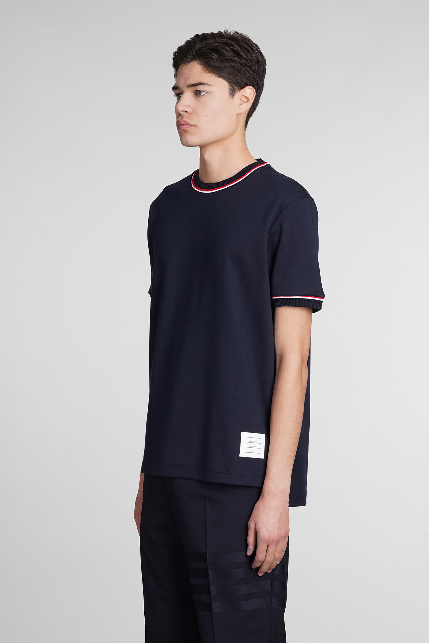 Áo Thun Thom Browne Milano Stripe