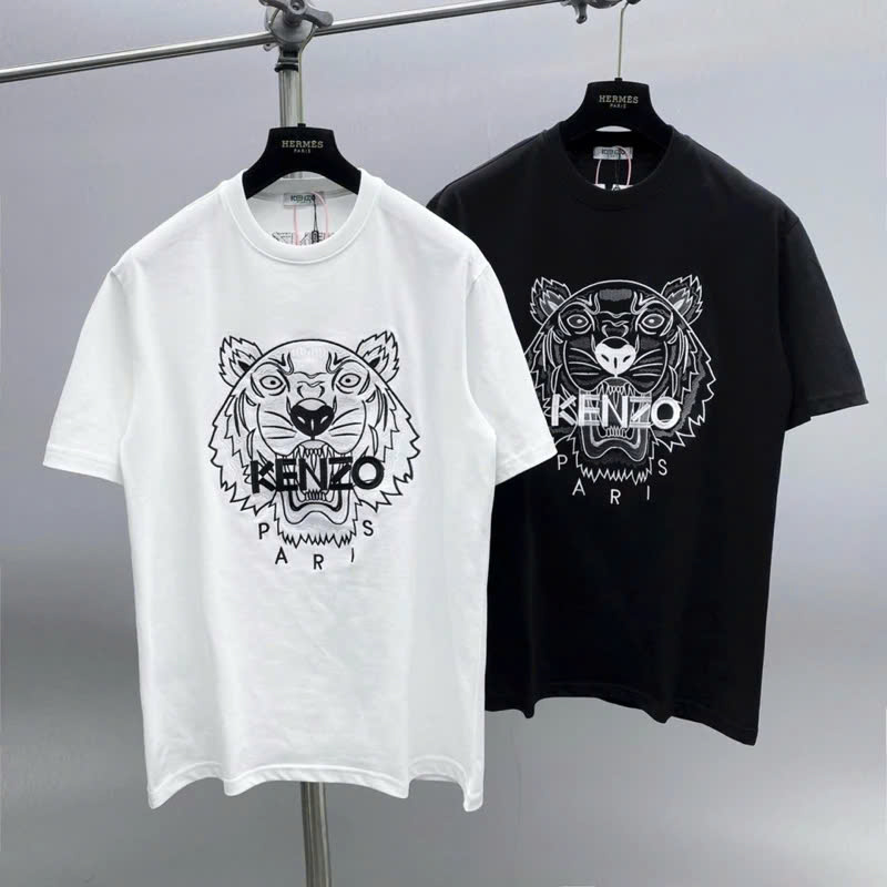 Áo Thun Kenzo Tiger thêu họa tiết