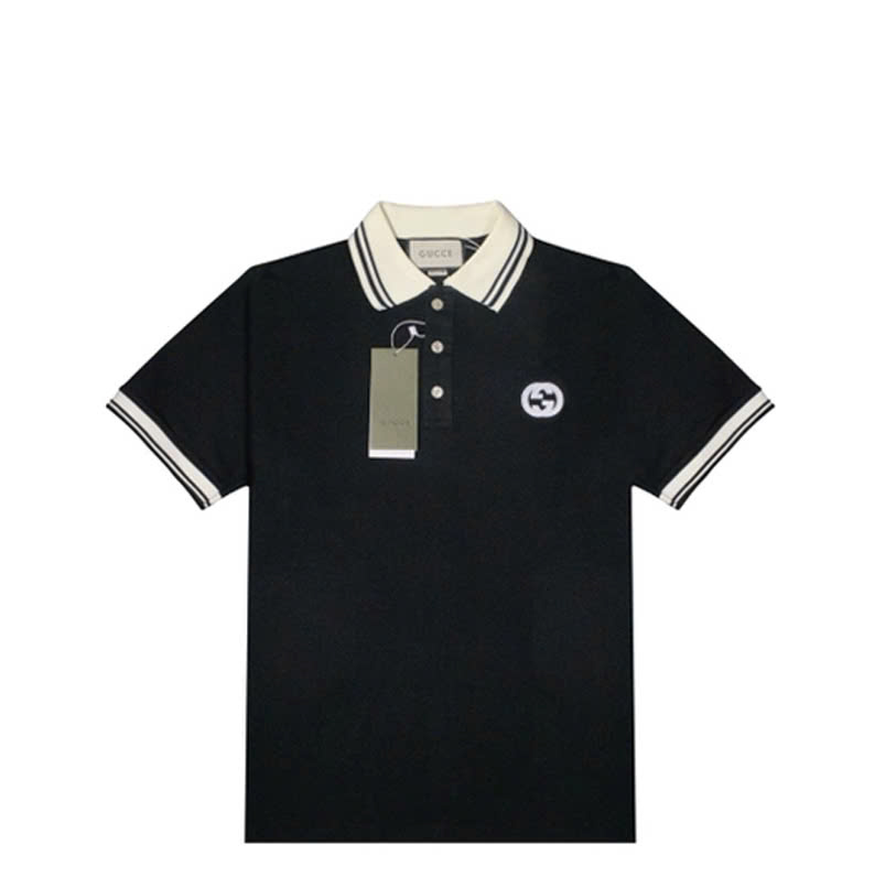 Polo Gucci Classic Thêu GG (không túi)