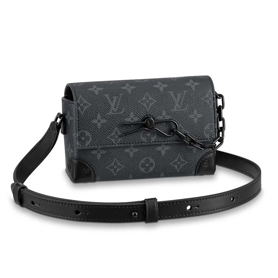 Túi Soft Trunk Đeo Chéo DC-03 Monogram Đen