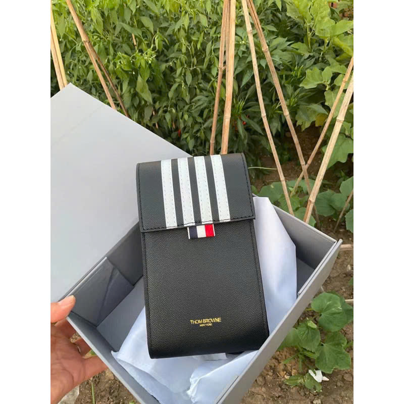 Túi Soft Trunk Đeo Chéo - DC-15 Thom Browne ĐEN