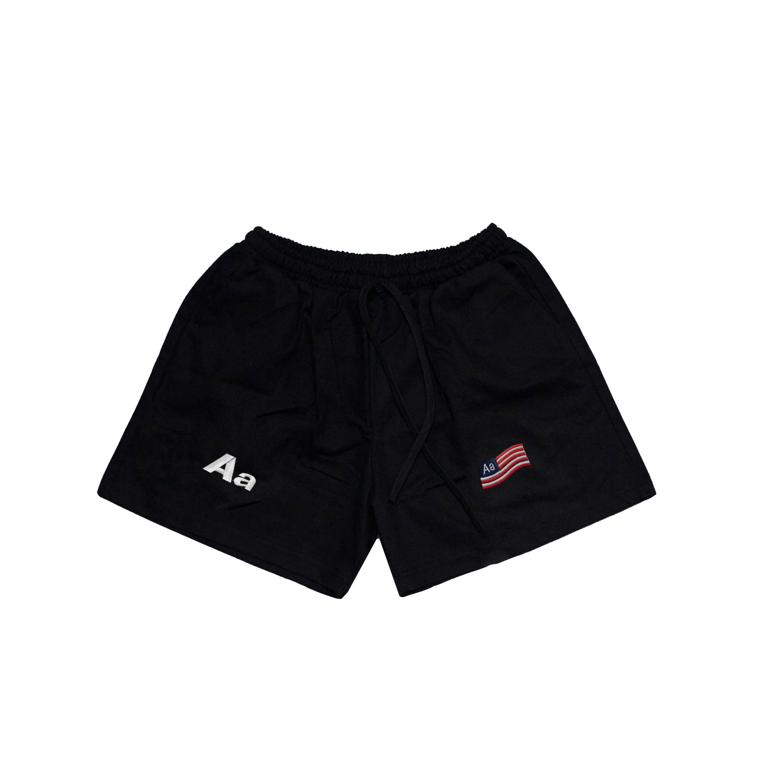 Quần Kaki Aastu Flag Logo - Màu Đen
