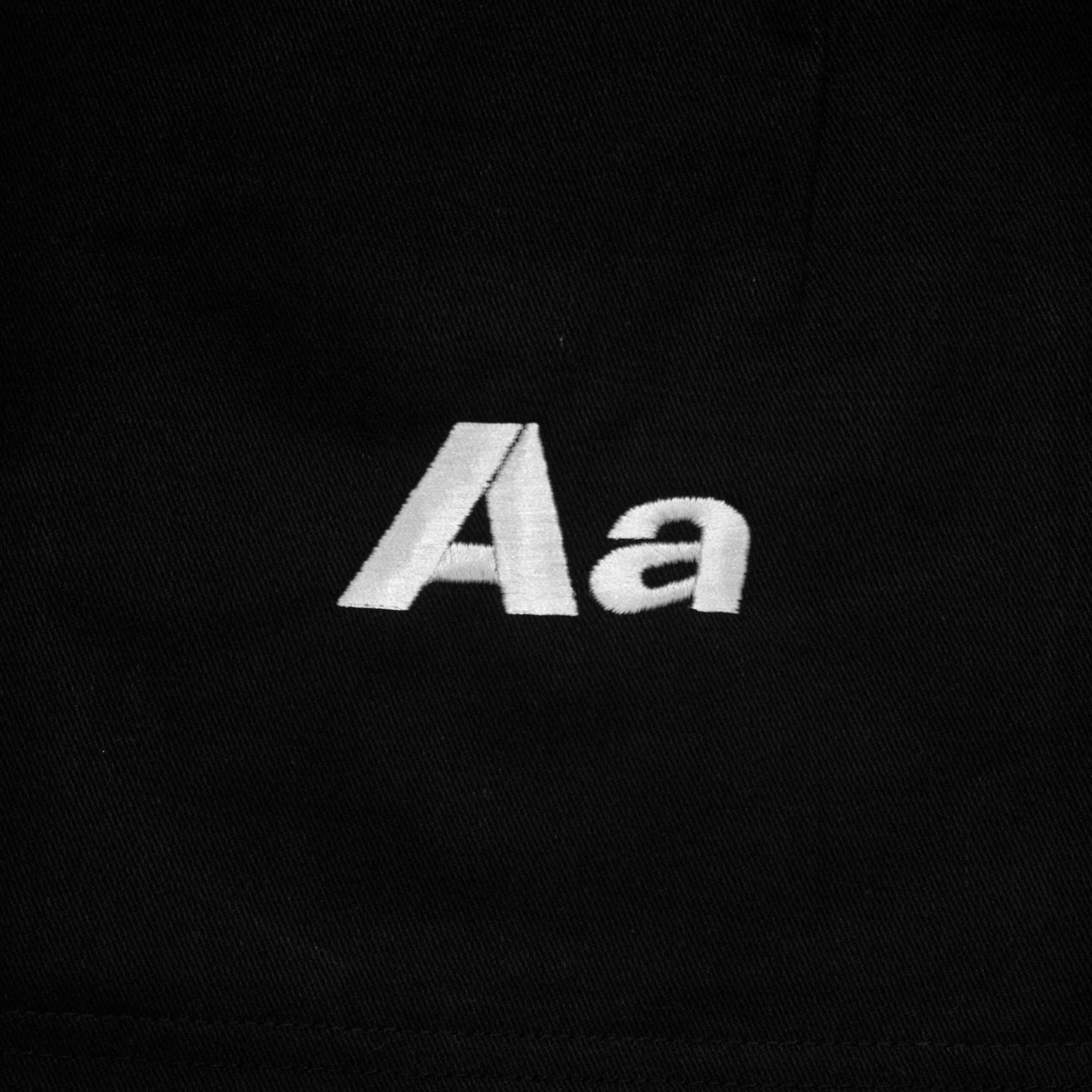 Quần Kaki Aastu Flag Logo - Màu Đen
