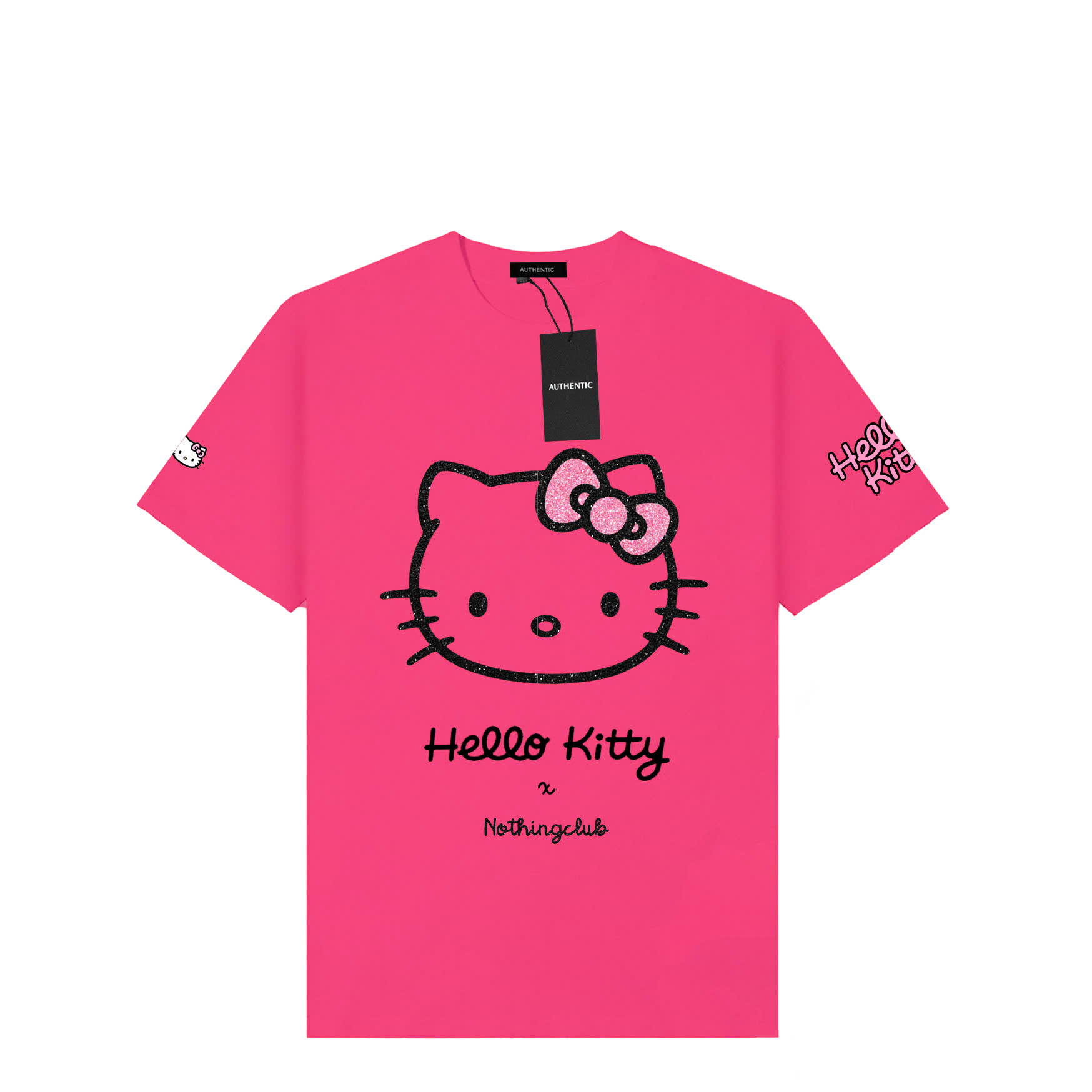 Áo thun HELLO KITTY in kim tuyến