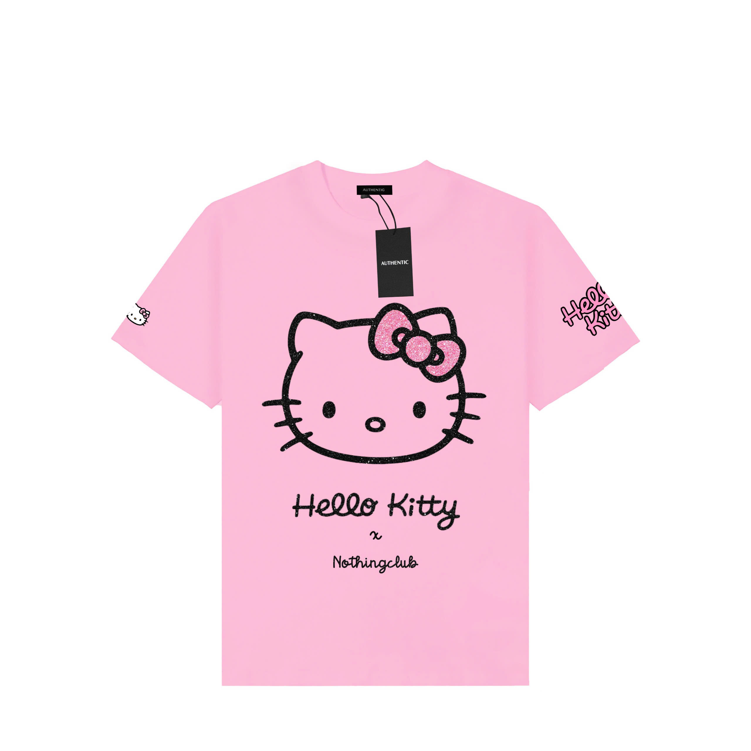 Áo thun HELLO KITTY in kim tuyến