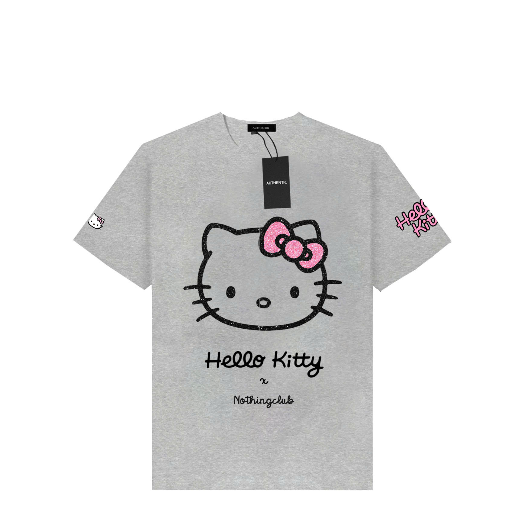 Áo thun HELLO KITTY in kim tuyến