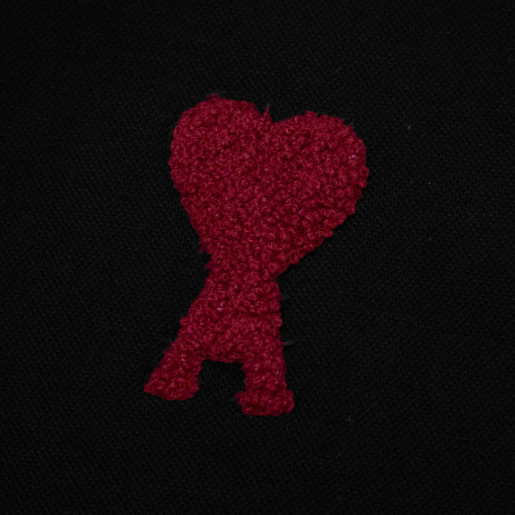 Polo AMI Paris De Coeur - Đen