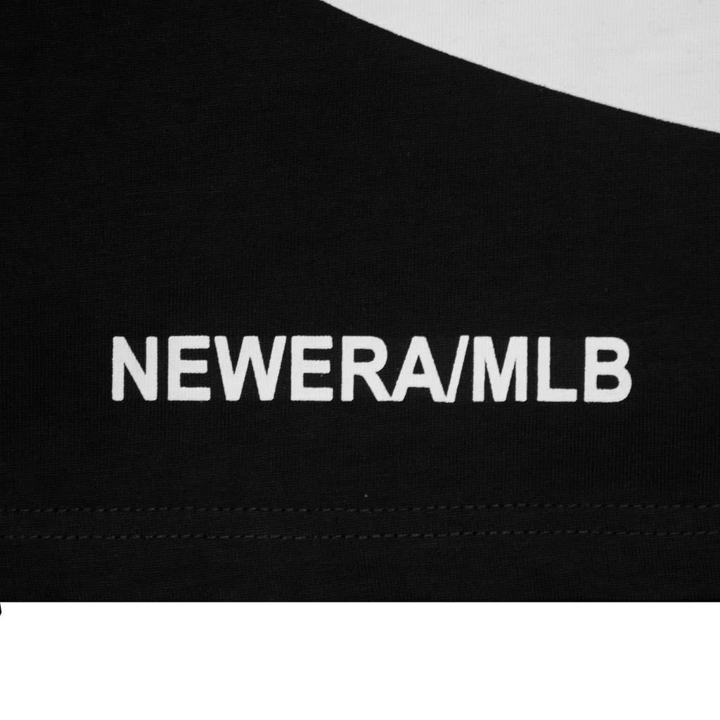 Áo Thun New Era Thêu Xù Big Logo NY -Đen