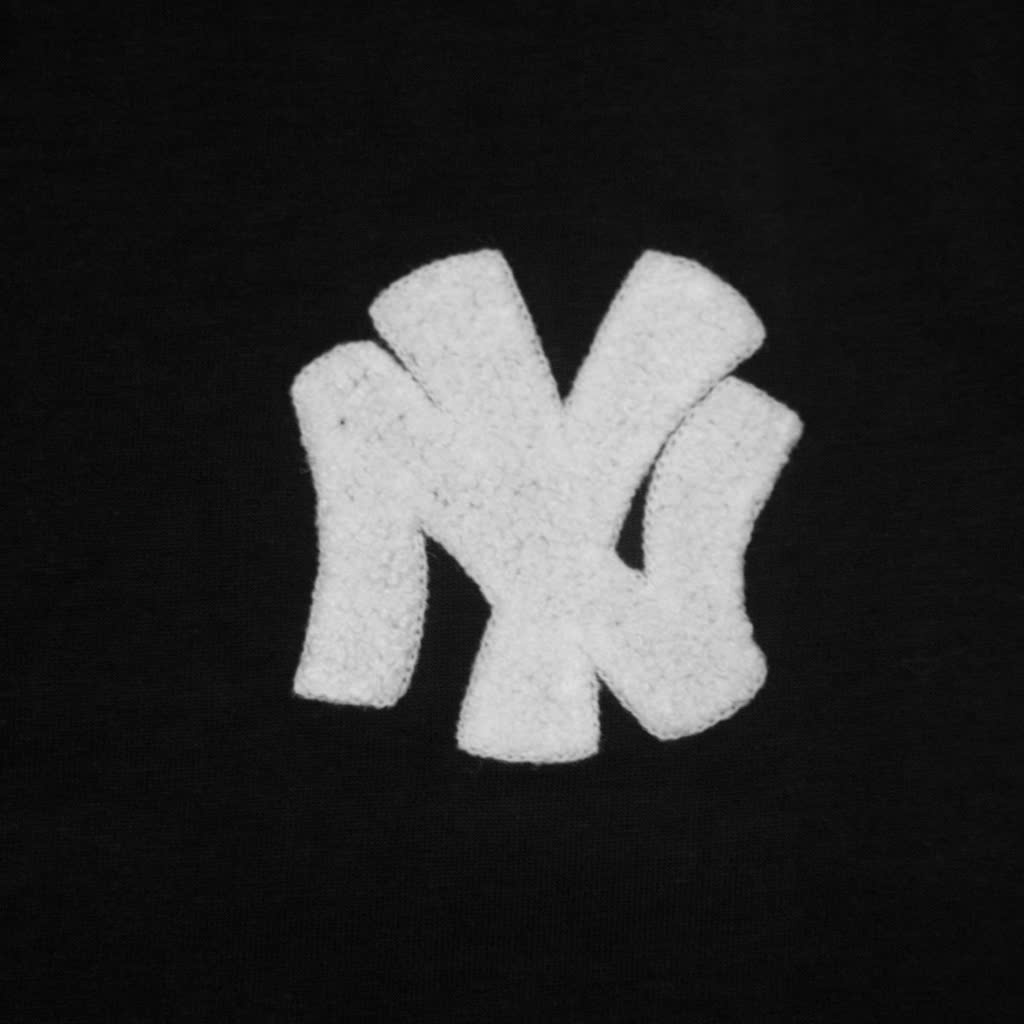 Áo Thun New Era Thêu Xù Big Logo NY -Đen