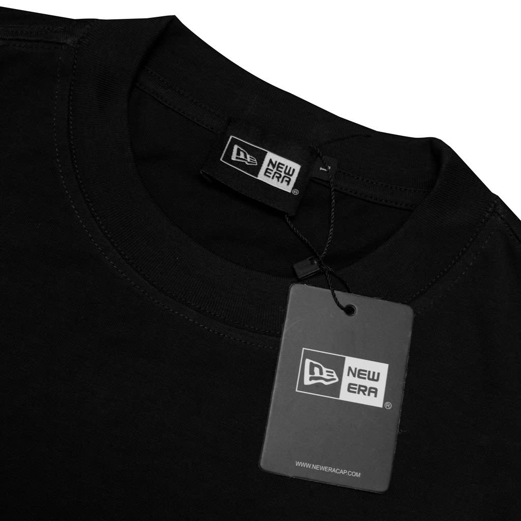 Áo Thun New Era Thêu Xù Big Logo NY -Đen