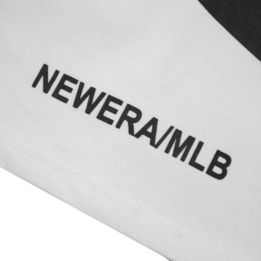 Áo Thun New Era Thêu Xù Big Logo NY - Trắng