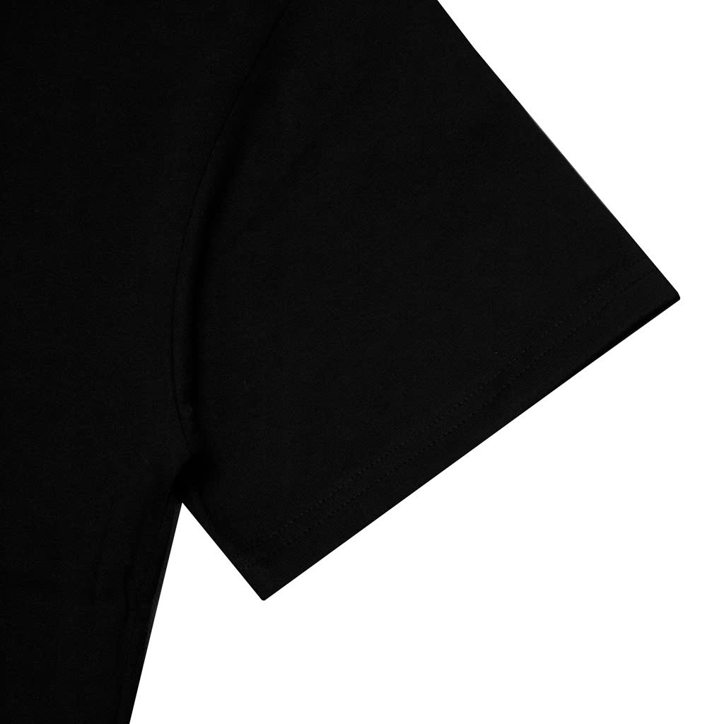 Áo thun STRESSMAMA CORE thêu cực nét - Đen
