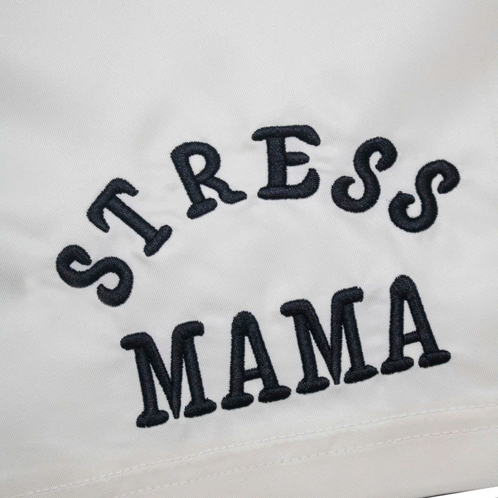 Quần Stress mama Arc Shape - Kem
