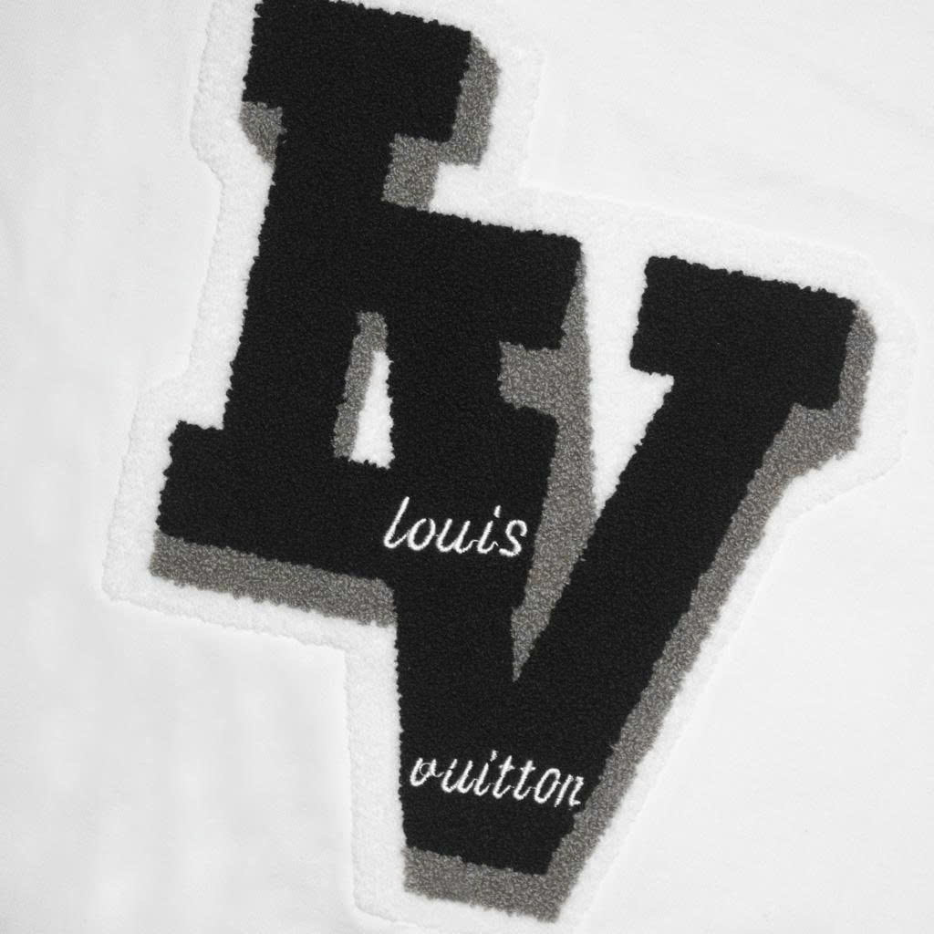 Áo Thun Louis Vuitton Thêu Xù Shadow Effect