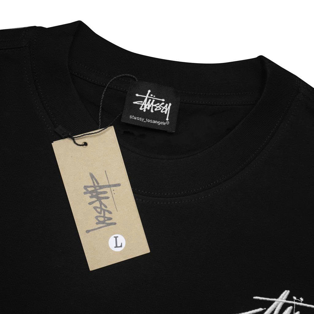 Áo Thun Stussy DNA Pigment Logo Thêu