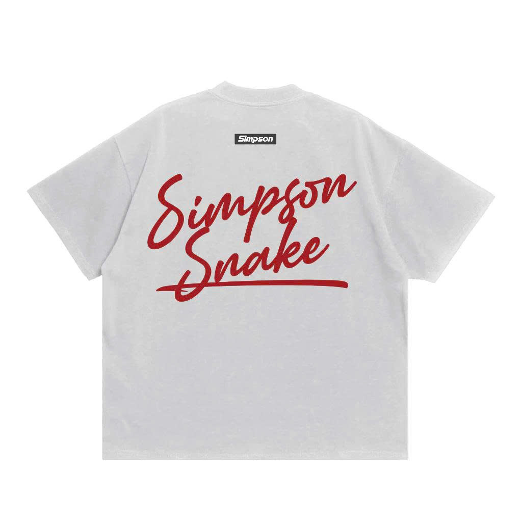 Áo thun Simpson snake thêu xù ( SẮP VỀ HÀNG )