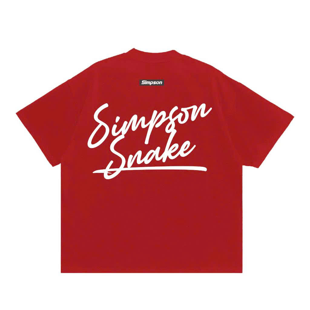 Áo thun Simpson snake thêu xù ( SẮP VỀ HÀNG )