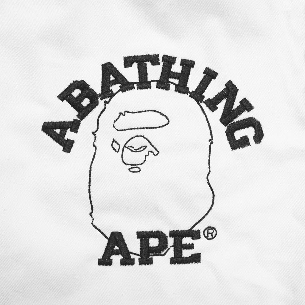 Quần Short Kaki Thêu Bape