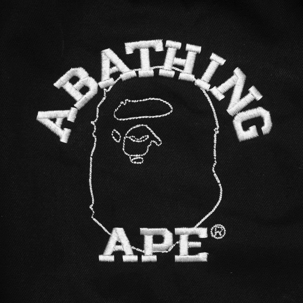 Quần Short Kaki Thêu Bape