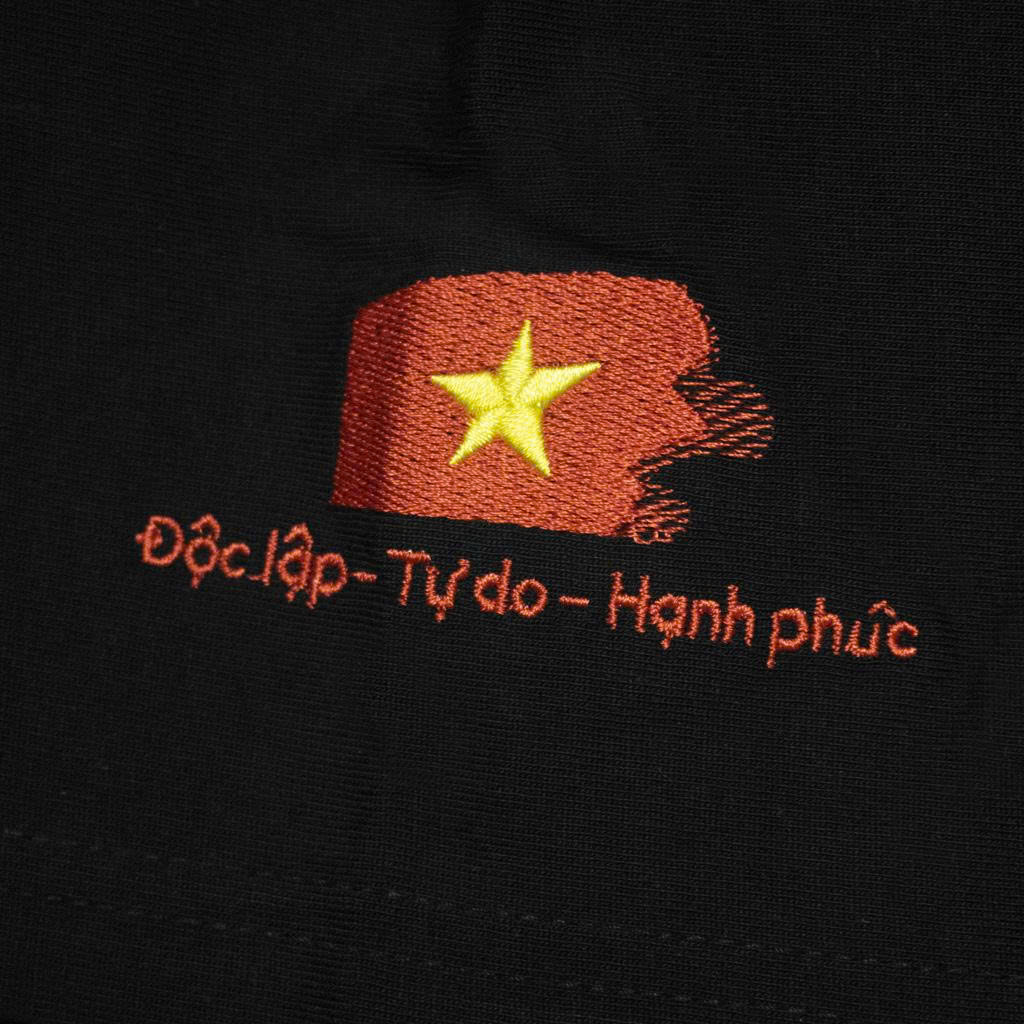 Áo Thun Thêu Bản Đồ Việt Nam