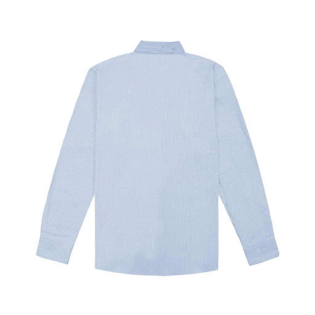 Sơ Mi Stressmama Kẻ Sọc Thêu Tay Dài