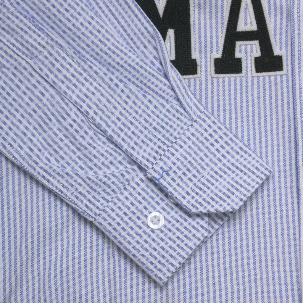 Sơ Mi Stressmama Kẻ Sọc Thêu Tay Dài