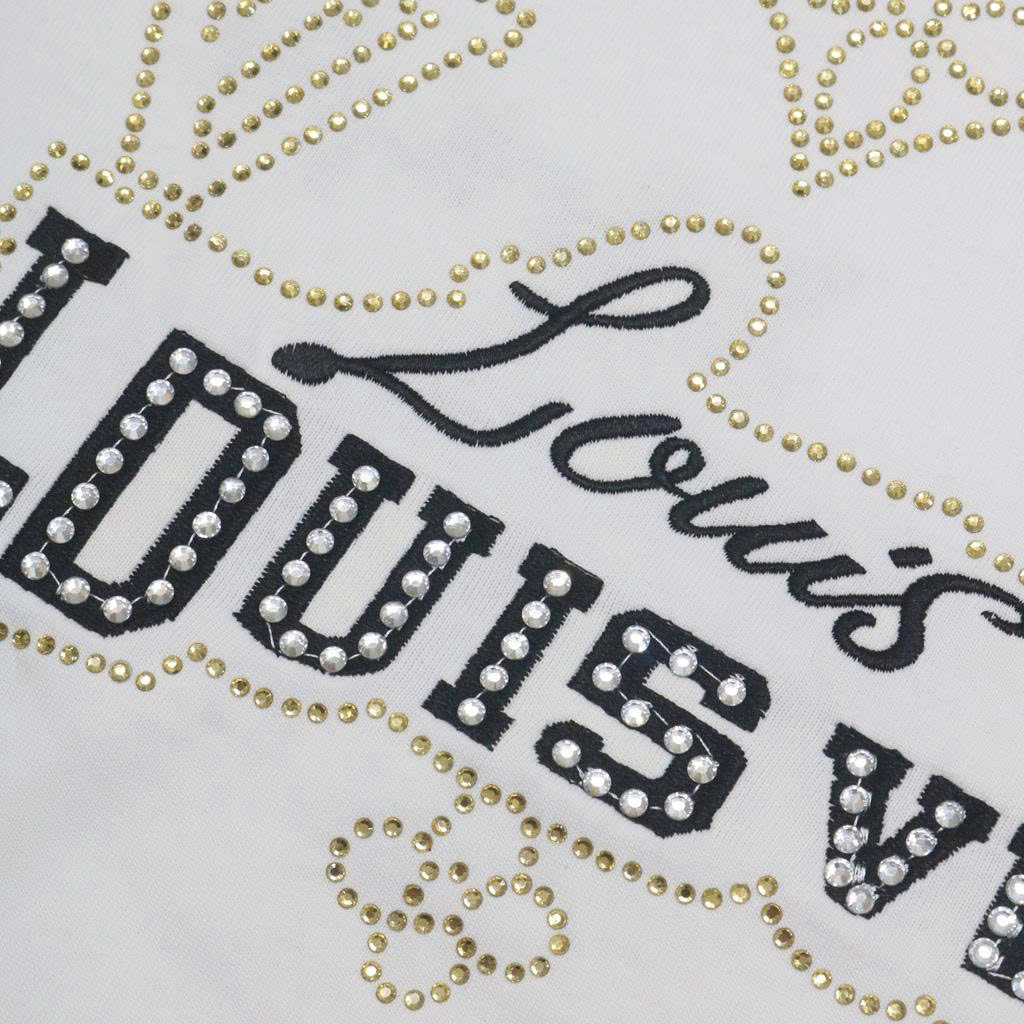 Áo Thun Louis Vuitton Họa Tiết Đính Đá