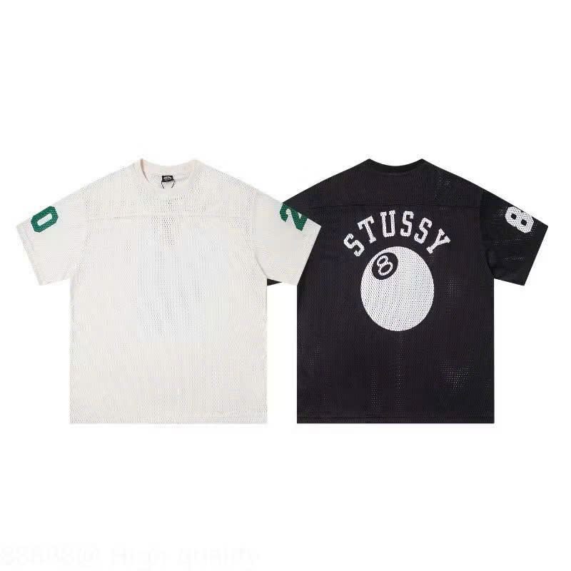 Áo Thun Lưới Stussy 8 Ball