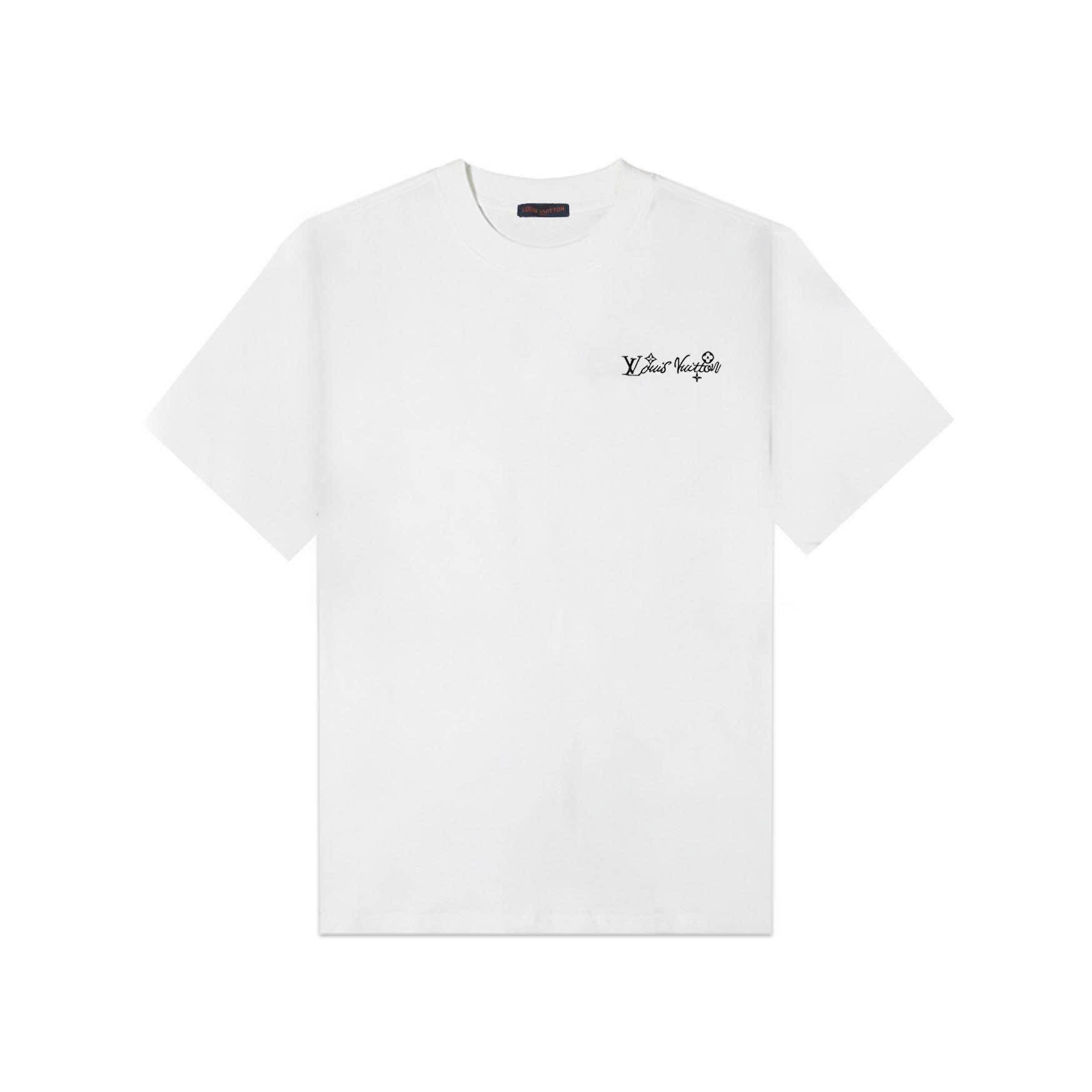 Áo Thun Louis Vuitton Họa Tiết Đính Đá