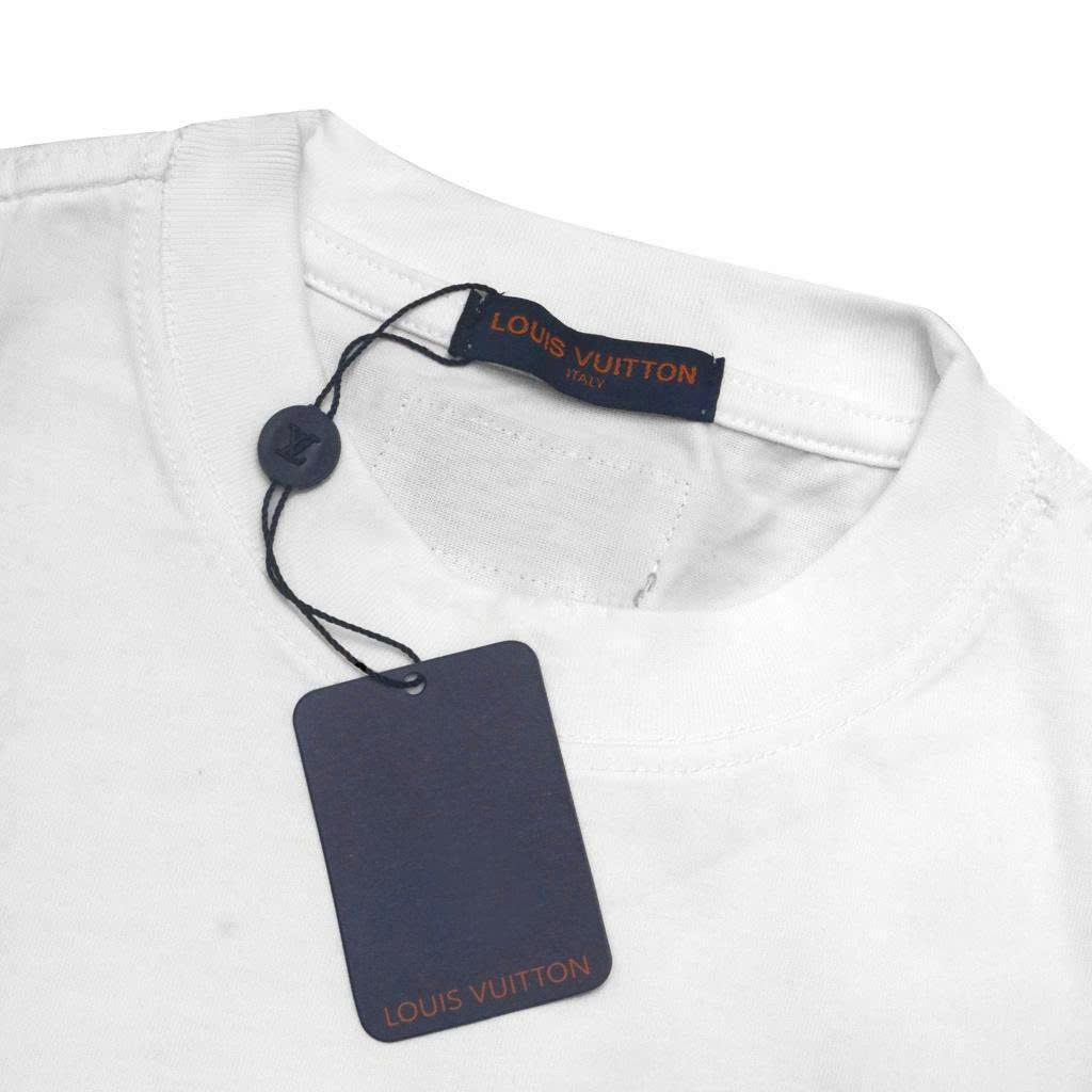 Áo Thun Louis Vuitton Họa Tiết Đính Đá