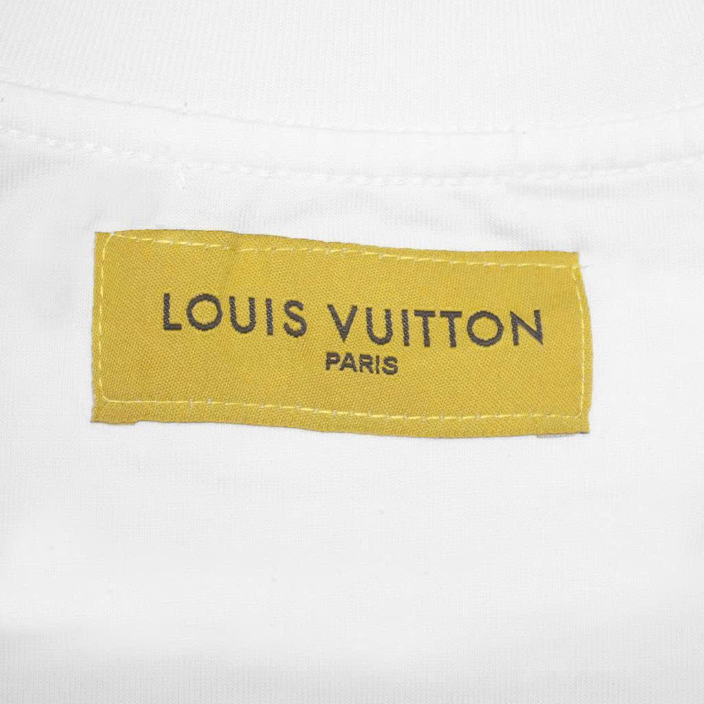 Áo Thun Louis Vuitton Họa Tiết Đính Đá