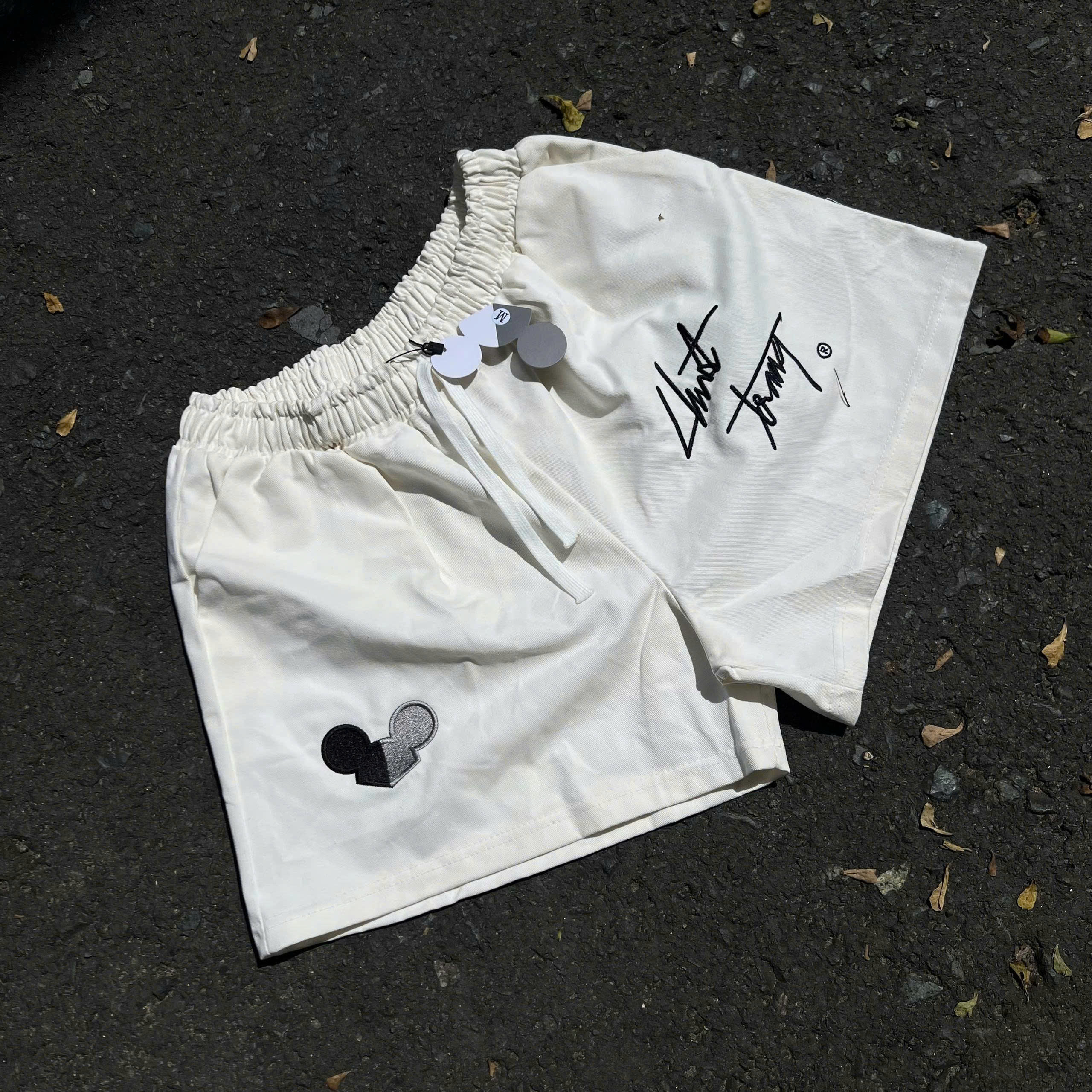 Quần Short Kaki Chuottrang® Mix Logo