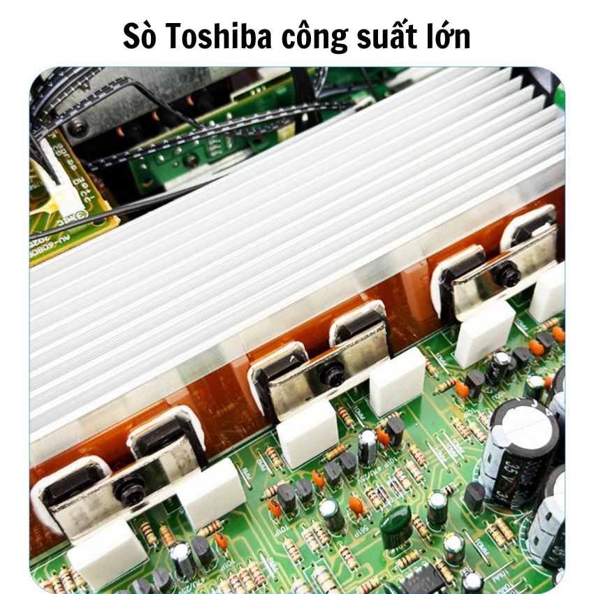 Amply Sunbuck 6080BT Bluetooth 5.0 – Công Suất Lớn, Hỗ Trợ USB/SD/Optical, Âm Thanh Mạnh Mẽ Cho Gia Đình & Karaoke