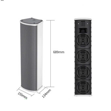 Loa cột treo tường SAST HQ-260 HQ-280, loa hộp treo tường, loa gắn tường ngoài trời công suất lớn 80W, chất âm hay