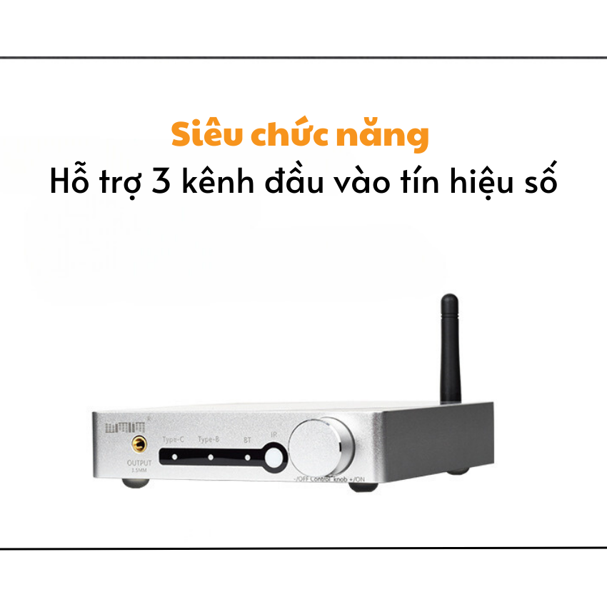 Bộ giải mã Bluetooth DAC-có cáp quang đồng trục USB máy tính-điện thoại di động tiện lợi-BH 12 tháng
