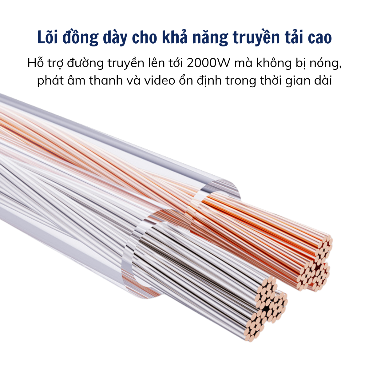 Dây Loa Chất Lượng Cao, Dây Cáp Âm Thanh Bằng Đồng không oxy