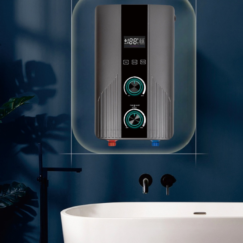 Máy Nước Nóng Trực Tiếp 2 Núm Xoay Hiển Thị LED – Chống Giật, Chống Quá Nhiệt, Bền Đẹp