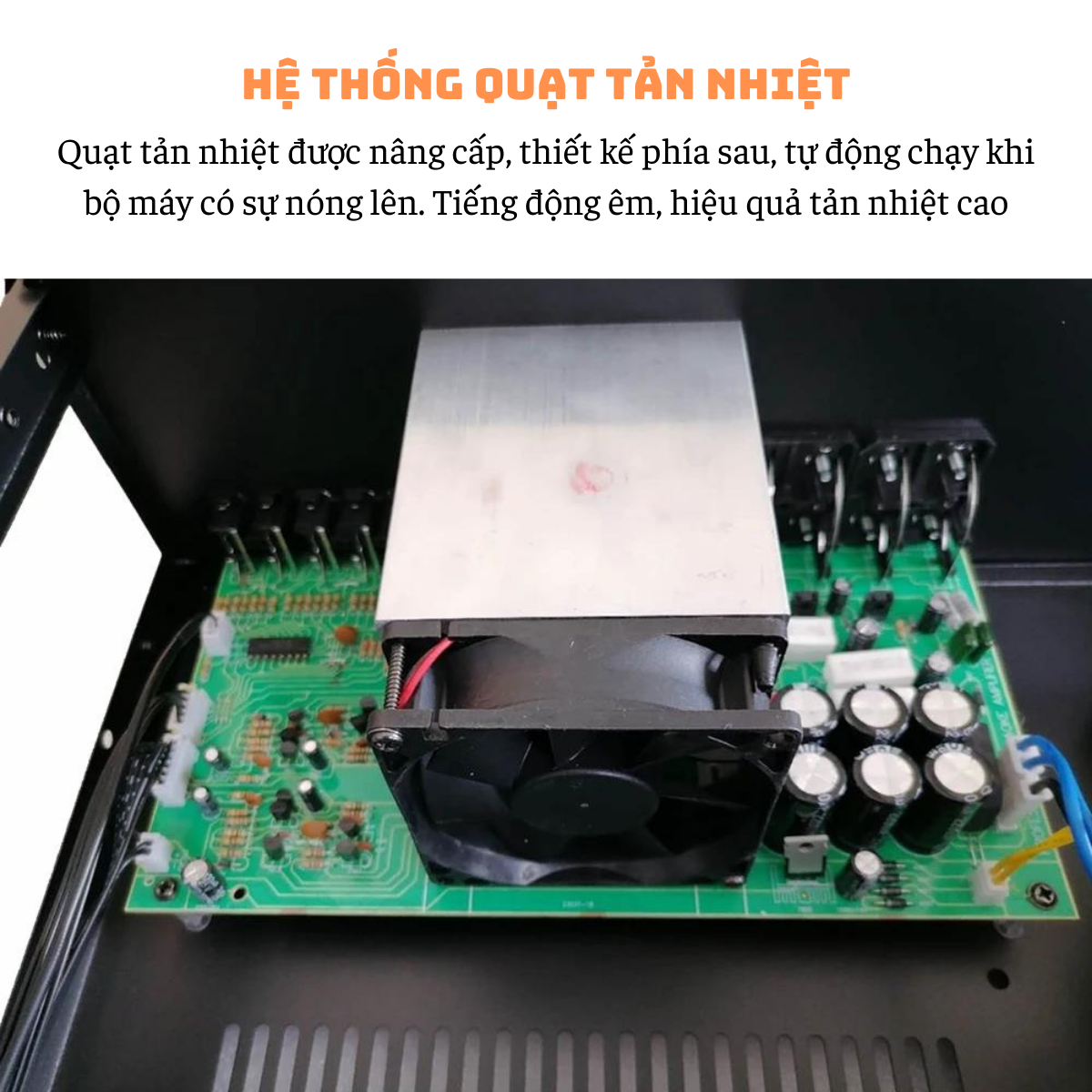 Amply Gunssi AV-1500-công suất lớn-âm thanh chuyên nghiệp-kết nối được nhiều cổng quang