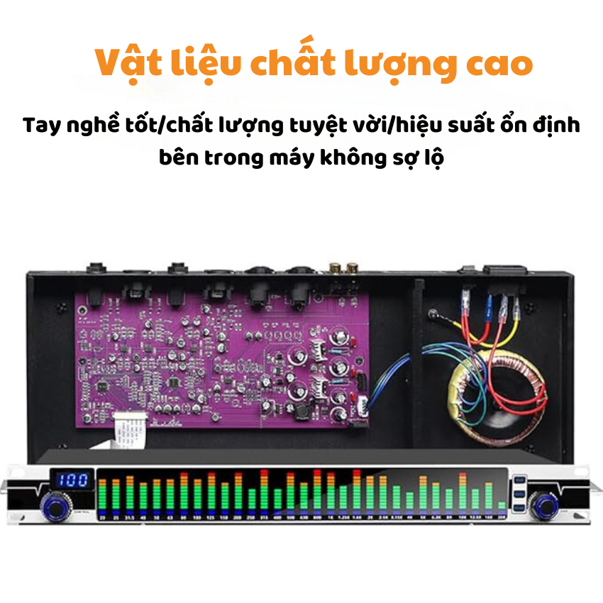 LỌC XÌ - Bộ cân bằng âm thanh kĩ thuật số EQ-777S