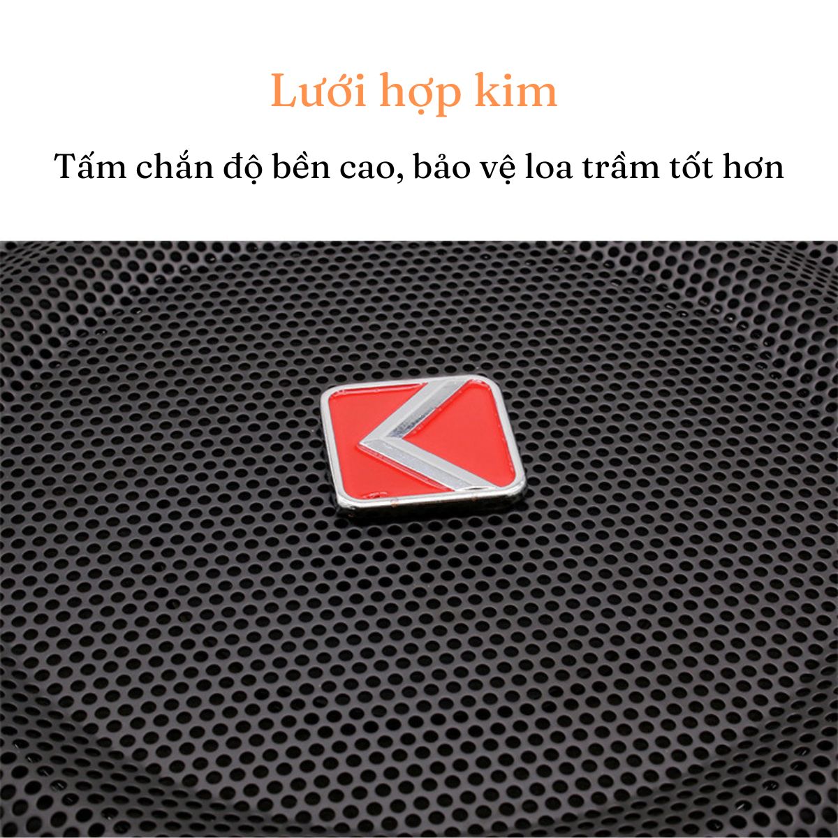Loa sub ô tô Gunssi-công suất lớn-loa siêu trầm gầm ghế ô tô 8 inch-bảo hành 12 tháng