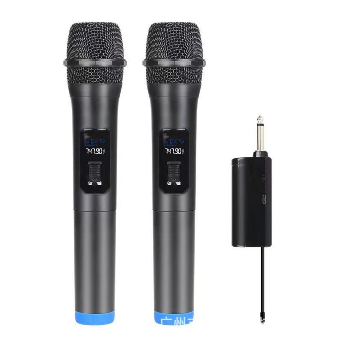 BỘ MICRO KHÔNG DÂY GUNSSI TTD-M12- mic chuyên nghiệp dành cho karaoke-chống hú tốt-bảo hành 12 tháng