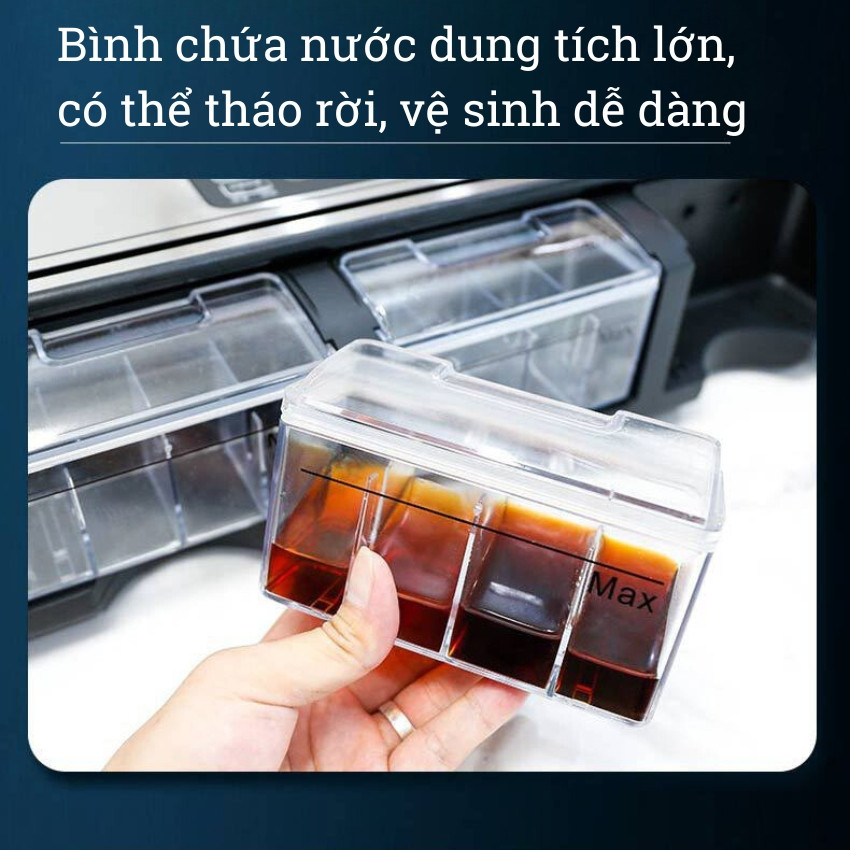 Máy hút chân không không kén túi Gunssi PW420A-2 vòi lực hút mạnh-đường hàn 42cm-hút tự động