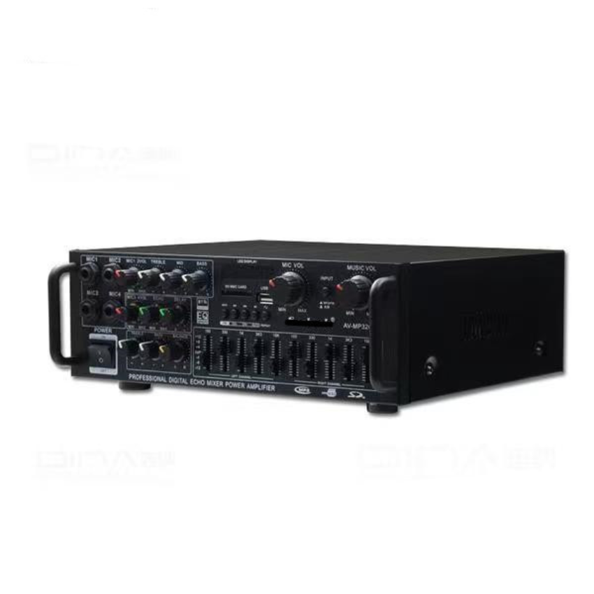 Amply bluetooth Gunssi av-326bt công suất đầu ra lớn-thiết kế nhỏ gọn-âm thanh sắc nét riêng biệt