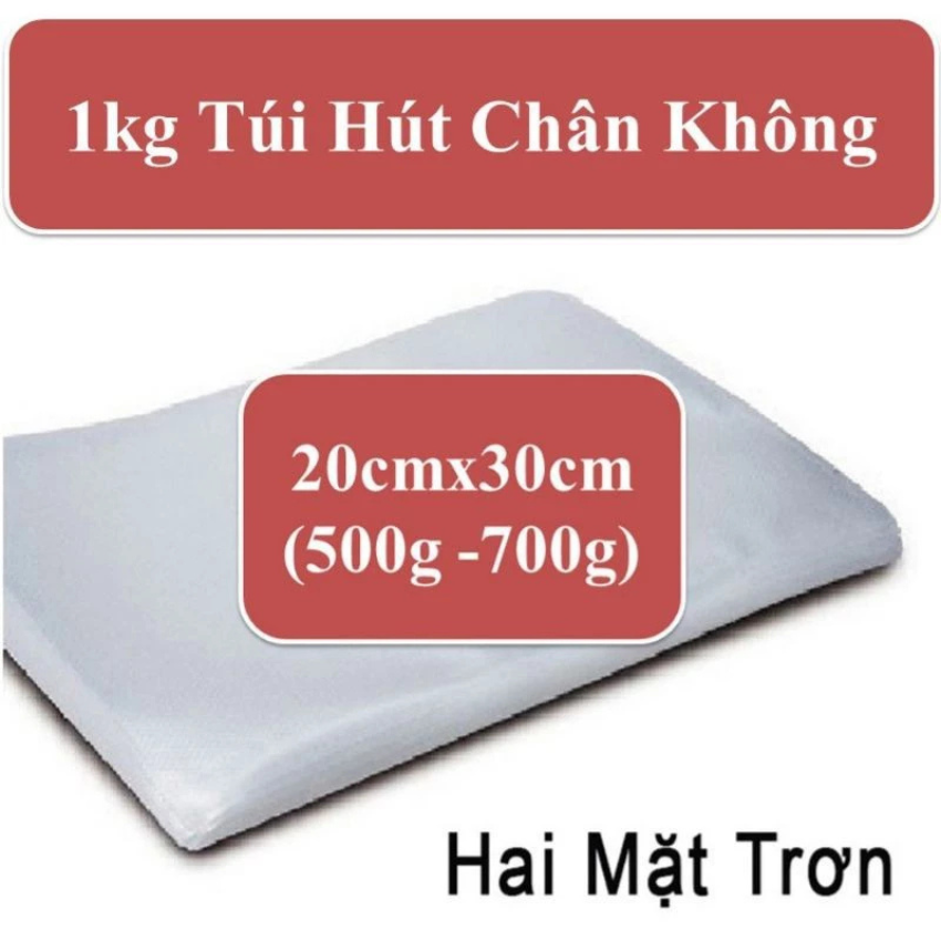 Túi hút chân không trơn 2 mặt-tiện lợi đóng gói và bảo quản thực phẩm với nhiều kích thước khác nhau