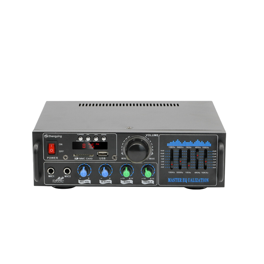 Amply Bluetooth Gunssi AV-016BT-công suất đỉnh-có chức năng điều khiển từ xa-Bh 12 tháng