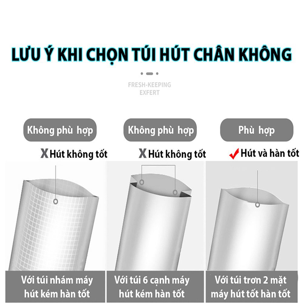Máy hút chân không Gunssi P290B-lực hút nhanh-mối hàn đẹp không kén túi-tiện lợi cho hộ kinh doanh