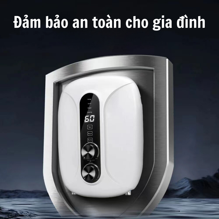 Máy nước nóng trực tiếp Gunssi DSK-55-thiết kế nhỏ gọn-dễ dàng lắp đặt nhiều vị trí trong nhà,căn hộ
