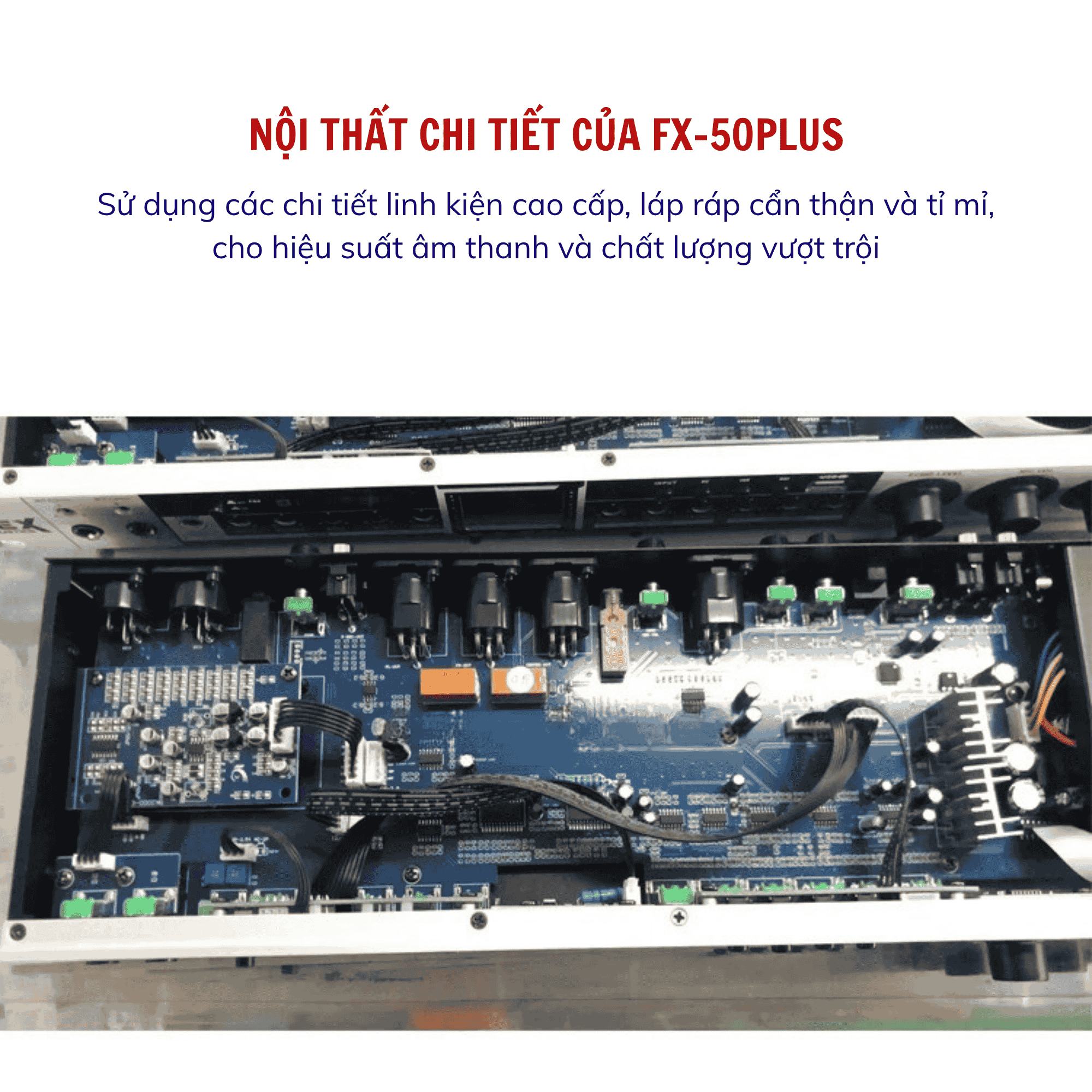 Vang Cơ Karaoke NEX FX-50 Plus – Chống Hú, Hát Hay Như Studio – Bảo Hành Chính Hãng Gunssi