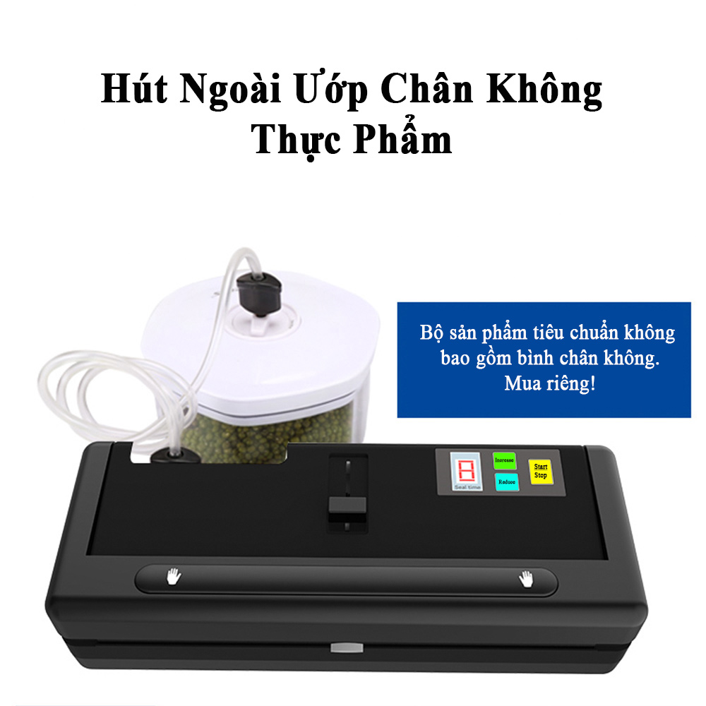 Máy hút chân không GUNSSI P280 hút được nhiều bao bì-hút khô và hút ướt dễ dàng sử dụng-bảo hành 12 tháng